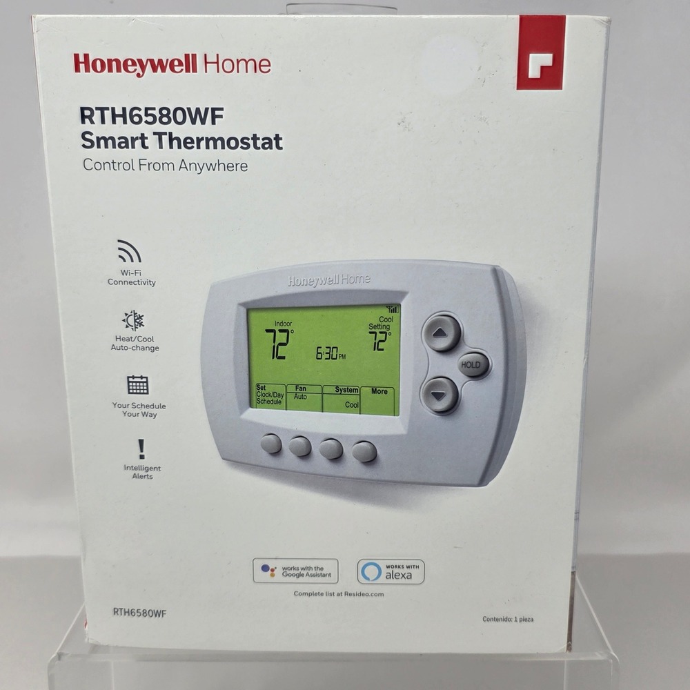 Honeywell Home RTH6580WF Smart Thermostat Wi-Fi 7-Day Programmable White New